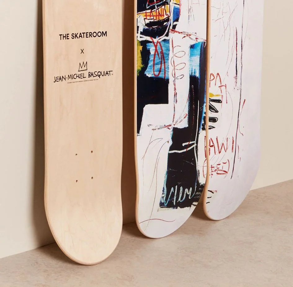 Jean-Michel Basquiat Robot Skateboard - The Skateroom — Ze Art Gallery